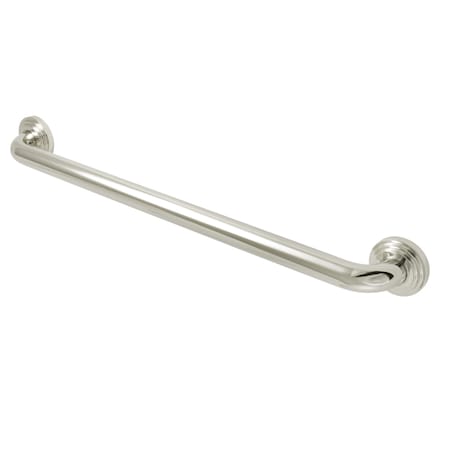 26-13/16 L, Contemporary, Brass, Grab Bar, Polished Nickel